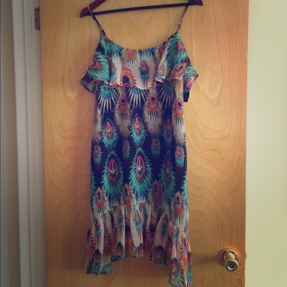 Buffalo Jeans Dress Plume Print