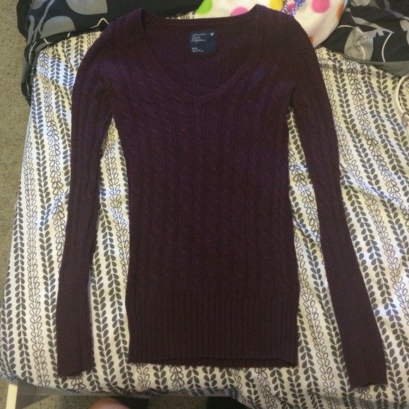 Dark purple shirt