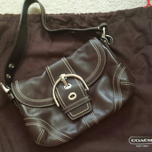 Coach purse with dust bag