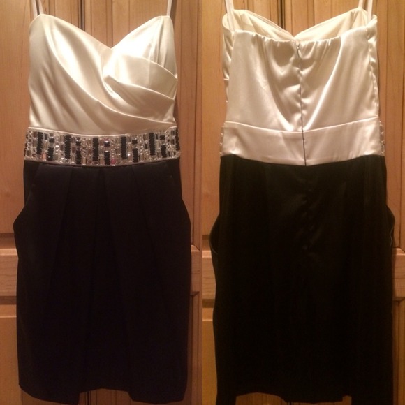 Black and White Dress