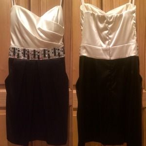 Black and White Dress