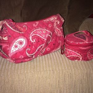 Vera Bradley purse and change purse