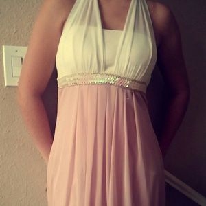 Fancy dinner date dress.