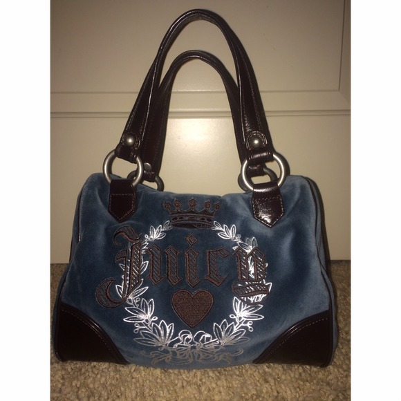 Dark Blue Juicy Couture Purse