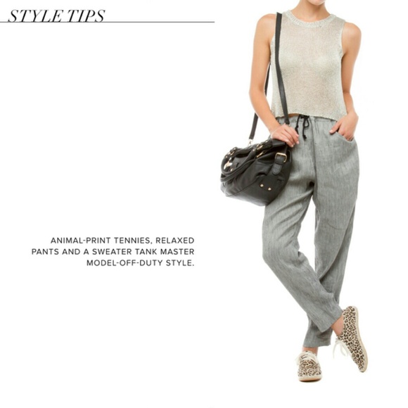 SOLD *NEW* Leopard Print Canvas Shoes Size 5.5 - Picture 3 of 4