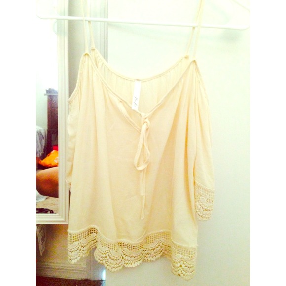 Crochet Cold Shoulder Top