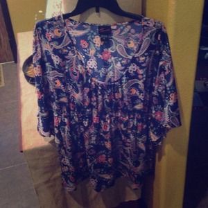 Kimono sleeve blouse