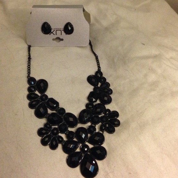 Necklace with matching earrrings