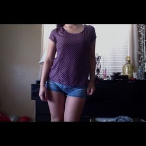 Plaid cute top