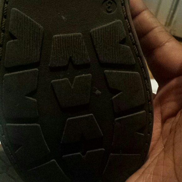 Little Girls brown boots - Picture 3 of 4