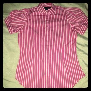 POLO RALPH LAUREN SIZE 6(M) HIDDEN BUTTON UP TOP