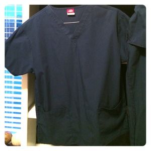 Dickies scrub set navy blue