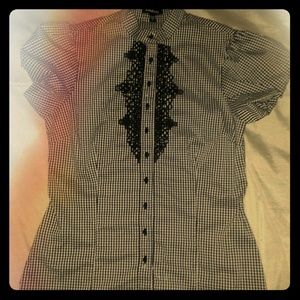 sold BEBE TOP LIKE NEW SIZE M