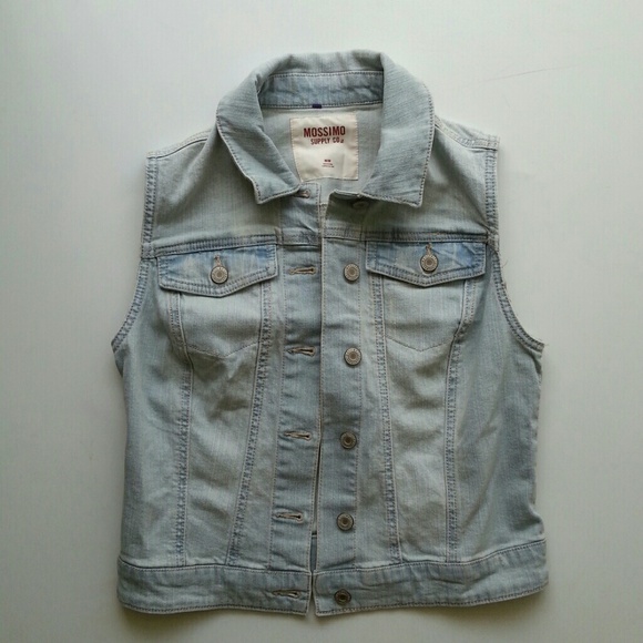 Merona denim vest