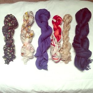 Price Reduced! Fashion scarves in select colors.