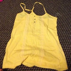 Yellow tank top