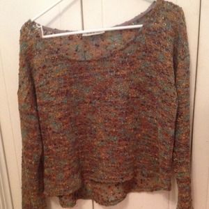 Crop top sweater