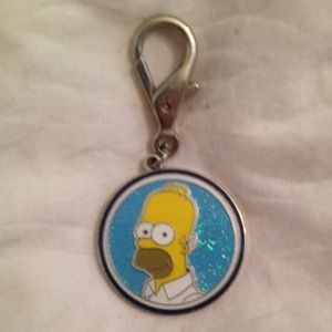 Simpsons key chain accessory