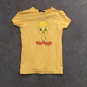 YELLOW TWEETY BIRD SHIRT VINTAGE