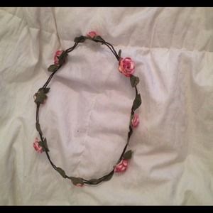 Claire's flower crown