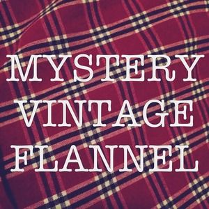 Mystery oversized vintage flannel 💕