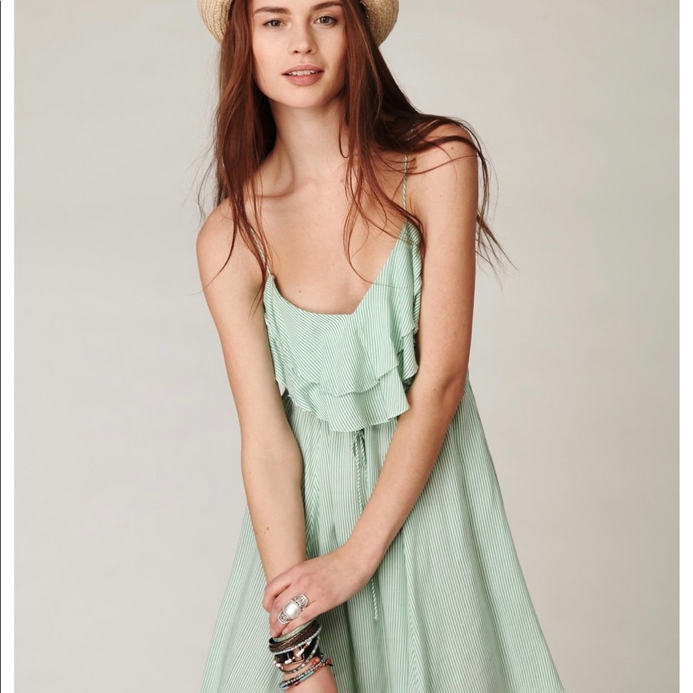 Free people flutter away striped dress 👗👗