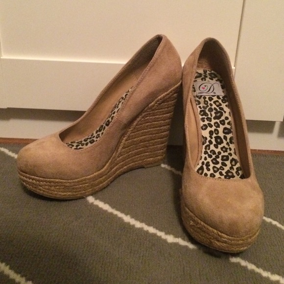 Nude wedges - Picture 1 of 4