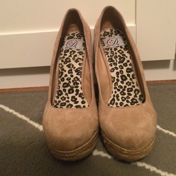 Nude wedges - Picture 2 of 4