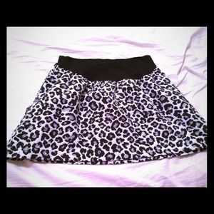Cute Grey Leopard Victoria Secret skirt