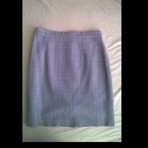 Skirt great for work grey with lite stripes