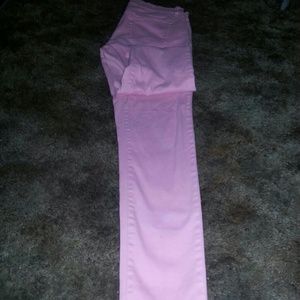 Light pink super skinny