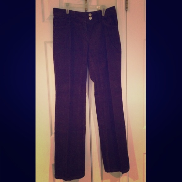 Brown Corduroy Pants - Picture 1 of 2