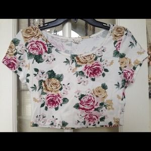 Forever 21 crop top size large