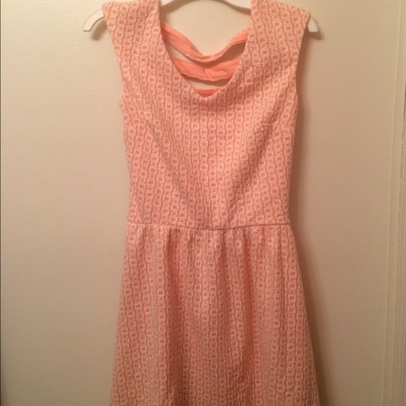 Peach Dress