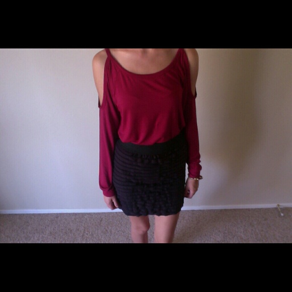 Ruffled Skirt from Francesca's Collection :)
