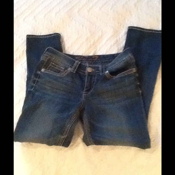 Seven7 Denim - Seven distressed skinny jeans.