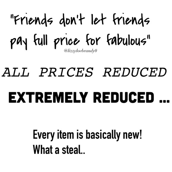 SALE FOR A 5 MORE DAYS ! (All items all brands)