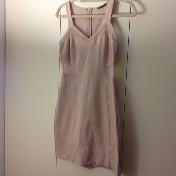 Express nude dress