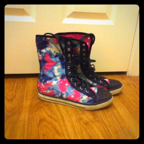 High top tie dye sneaker from Justice