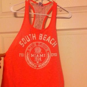South Beach Miami tank top