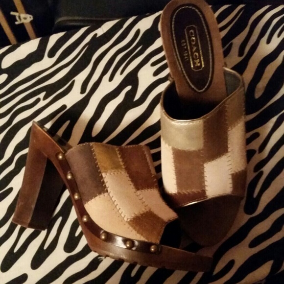 Authentic Coach Clogs