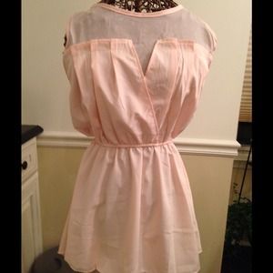 Long short sleeve top