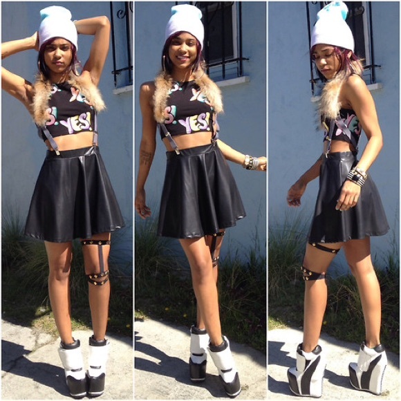 🚫bundled🚫Topshop colorful crop top - Picture 4 of 4