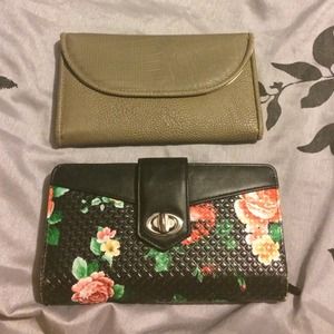 Steve Madden & floral buxton wallet