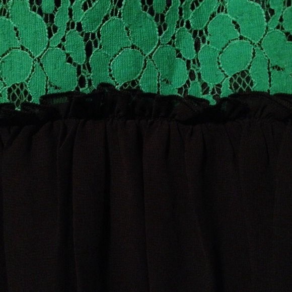 Sold: Modcloth Kelly Green and Navy Dress - Picture 4 of 4