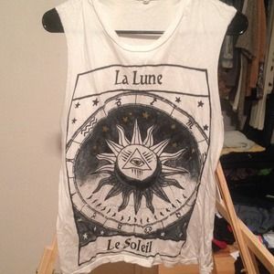 urban outfitters astrology tank / t shirt