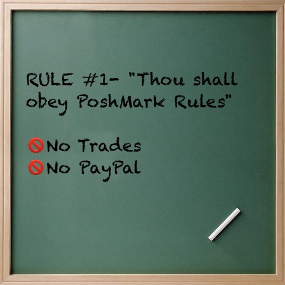 📋RULES OF THE KLASĒ LADY'S CLOSET - Picture 2 of 4