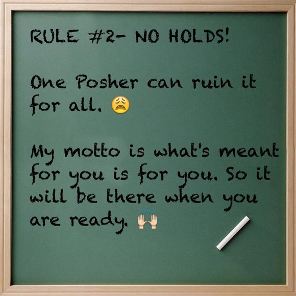 📋RULES OF THE KLASĒ LADY'S CLOSET - Picture 3 of 4