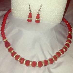Red necklace