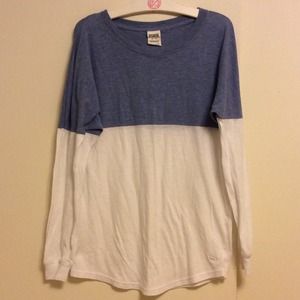 VS PINK Bay Blue/White Shirt
